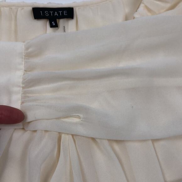 1.State retro bloom blouse small - Picture 9 of 11
